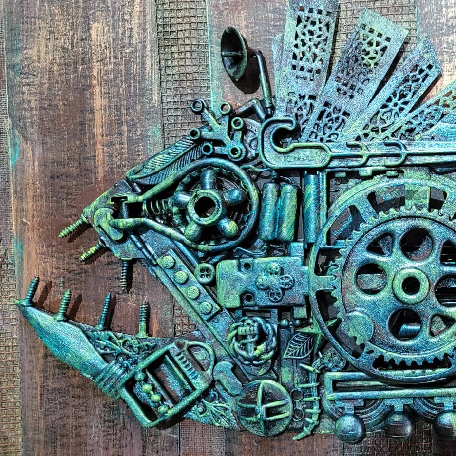 Trash to Treasure Workshop: Steampunk Fish