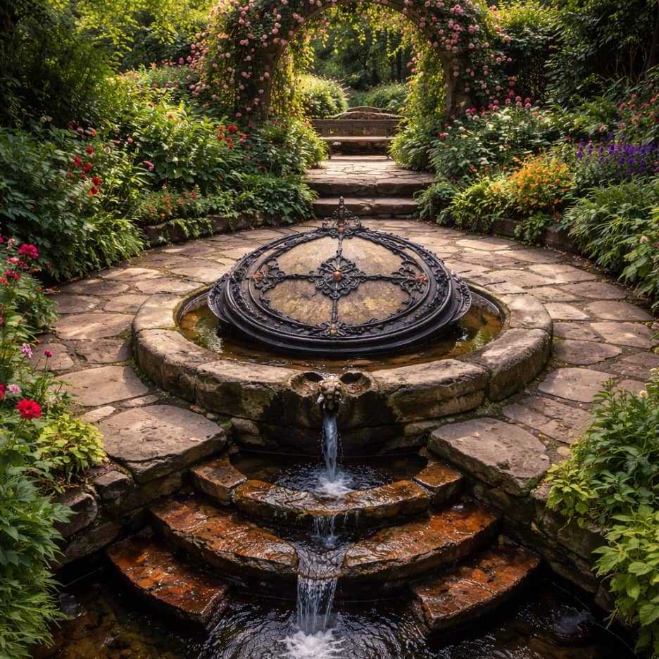 Experience the magic of the Chalice Well Gardens