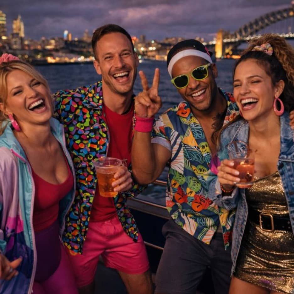 Sydney Harbour Retro Boat Party