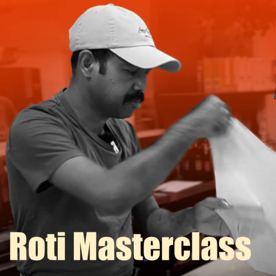 Roti making masterclass & dinner experience