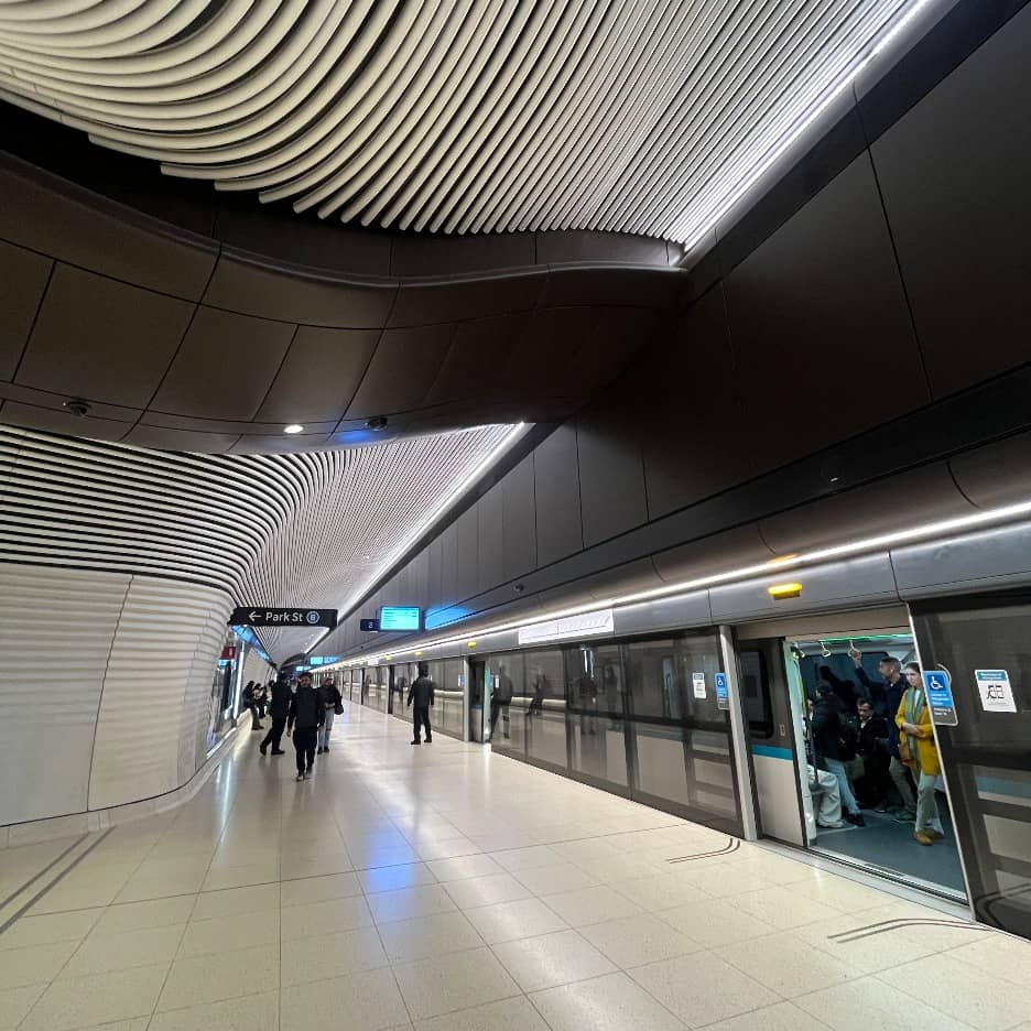 Metro below: Sydney walking tour