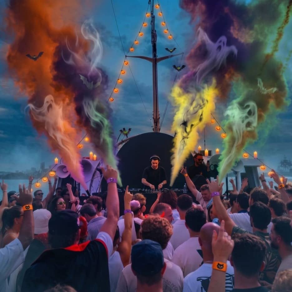Yeah Buoy - Sydney harbour halloween boat party