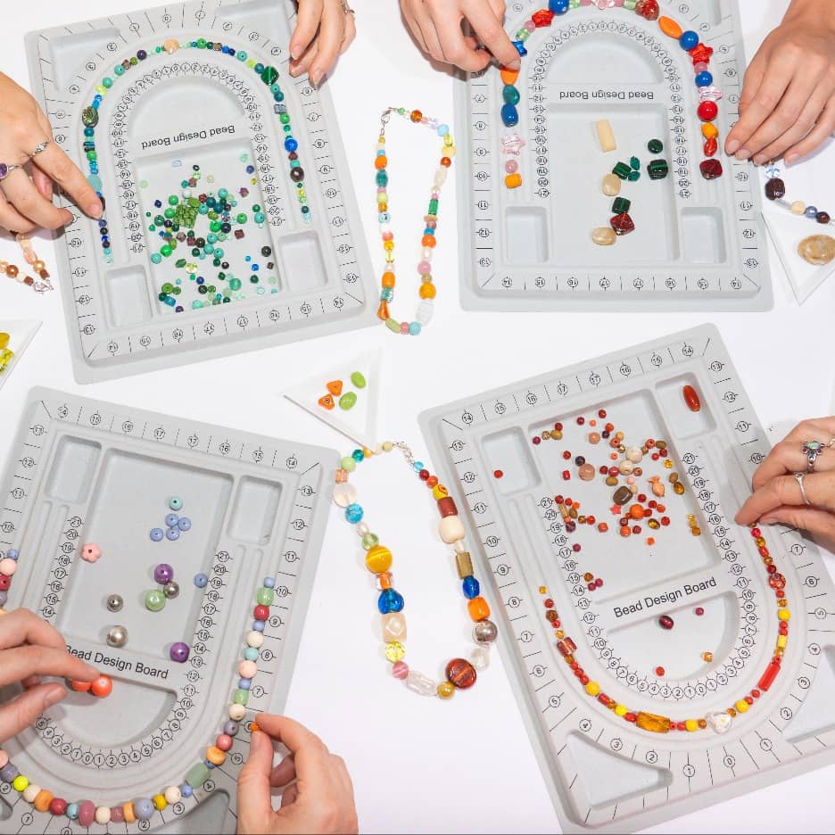 Bead it yourself upcycled necklace making workshops