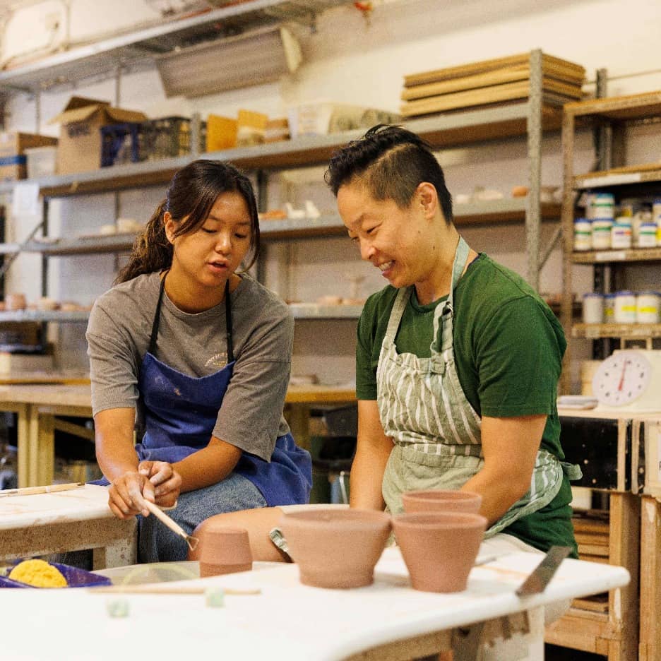 Ceramics: beginner wheel throwing and handbuilding (Mondays)