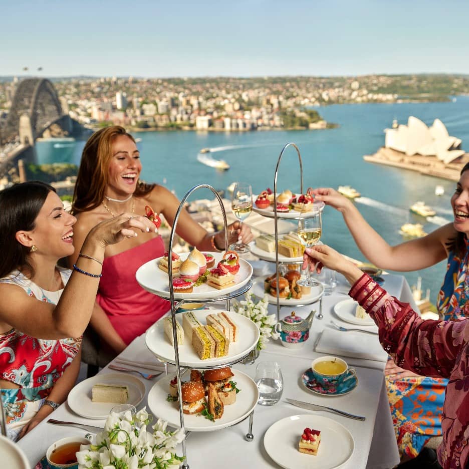 Pink Spring High Tea, Shangri-La Sydney