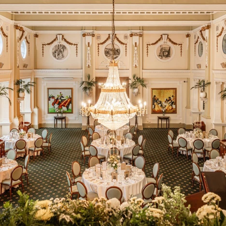 Melbourne Cup lunch at Cellos grand dining room