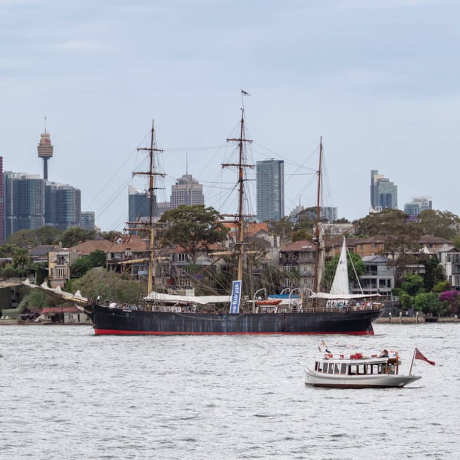 Balmain Regatta - Onboard with the Tall Ship - James Craig