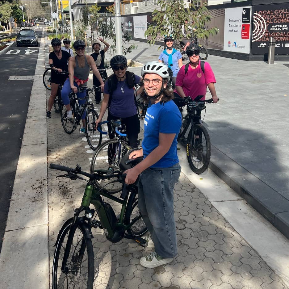 Guided ride: Connecting Waterloo, Green Square and Ashmore