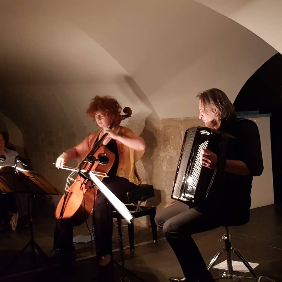 Bach in the Dark - music for cello and accordion