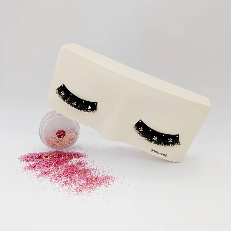 Glitter and Lashes at Kryolan