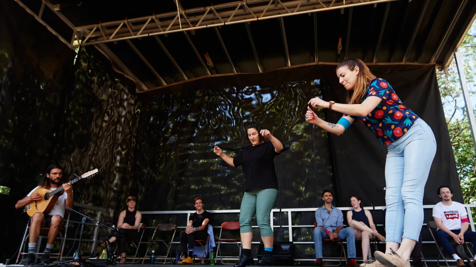 Fête des récoltes : Match d'impro de gigue