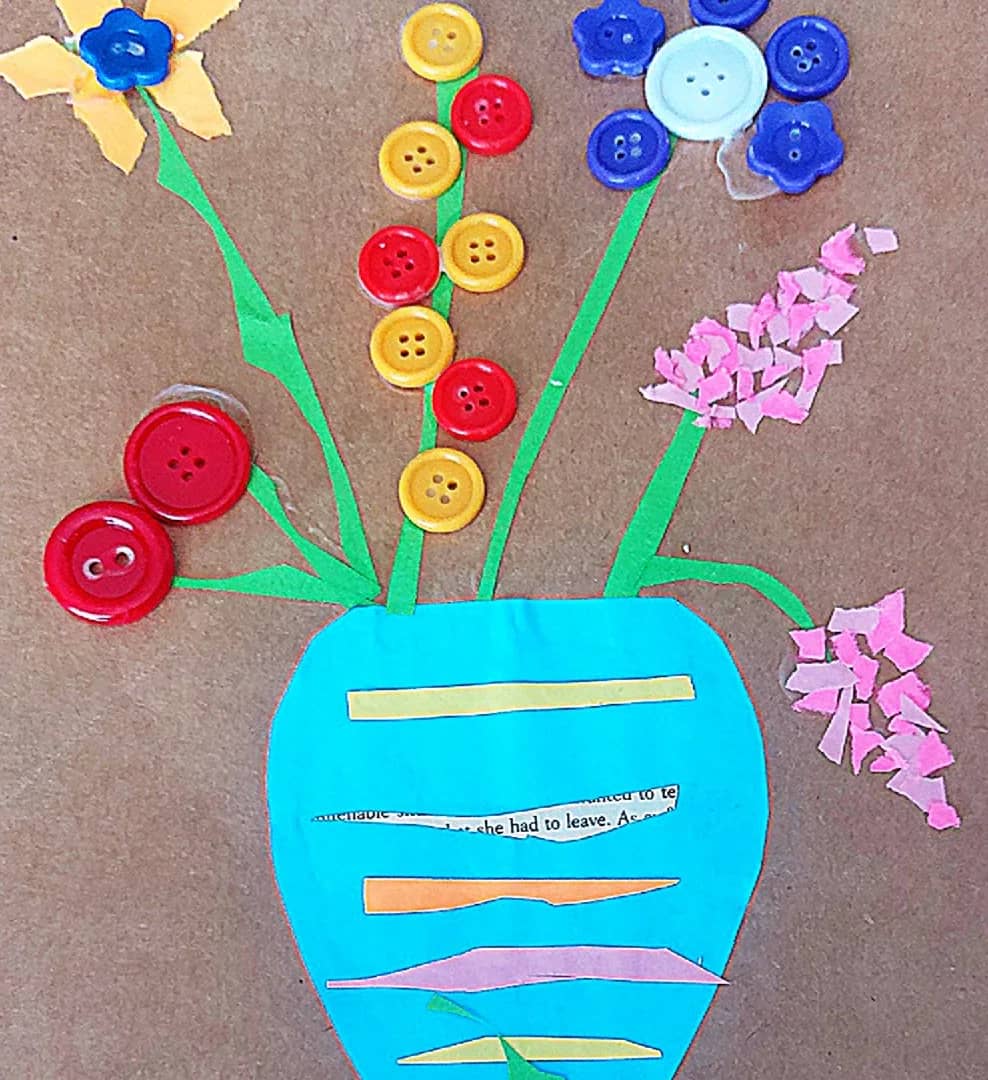Atelier artistique: Crée ton vase avec des fleurs en 3D