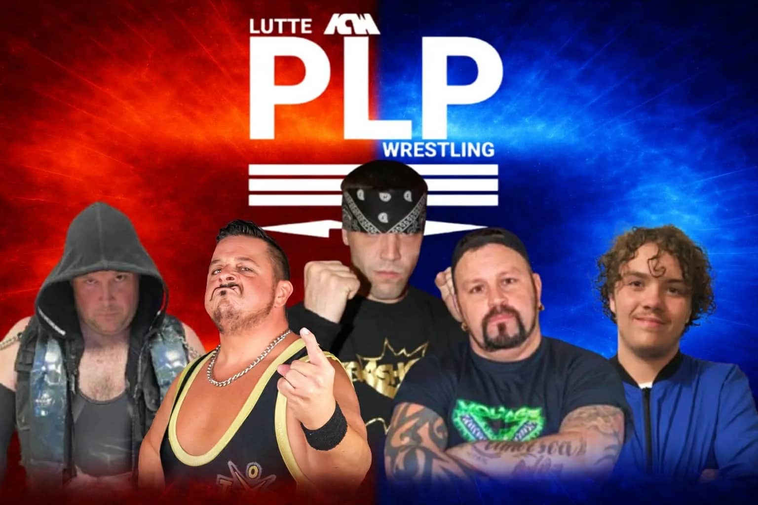 Spectacle de lutte - Promotion de la lutte professionnelle (PLP)