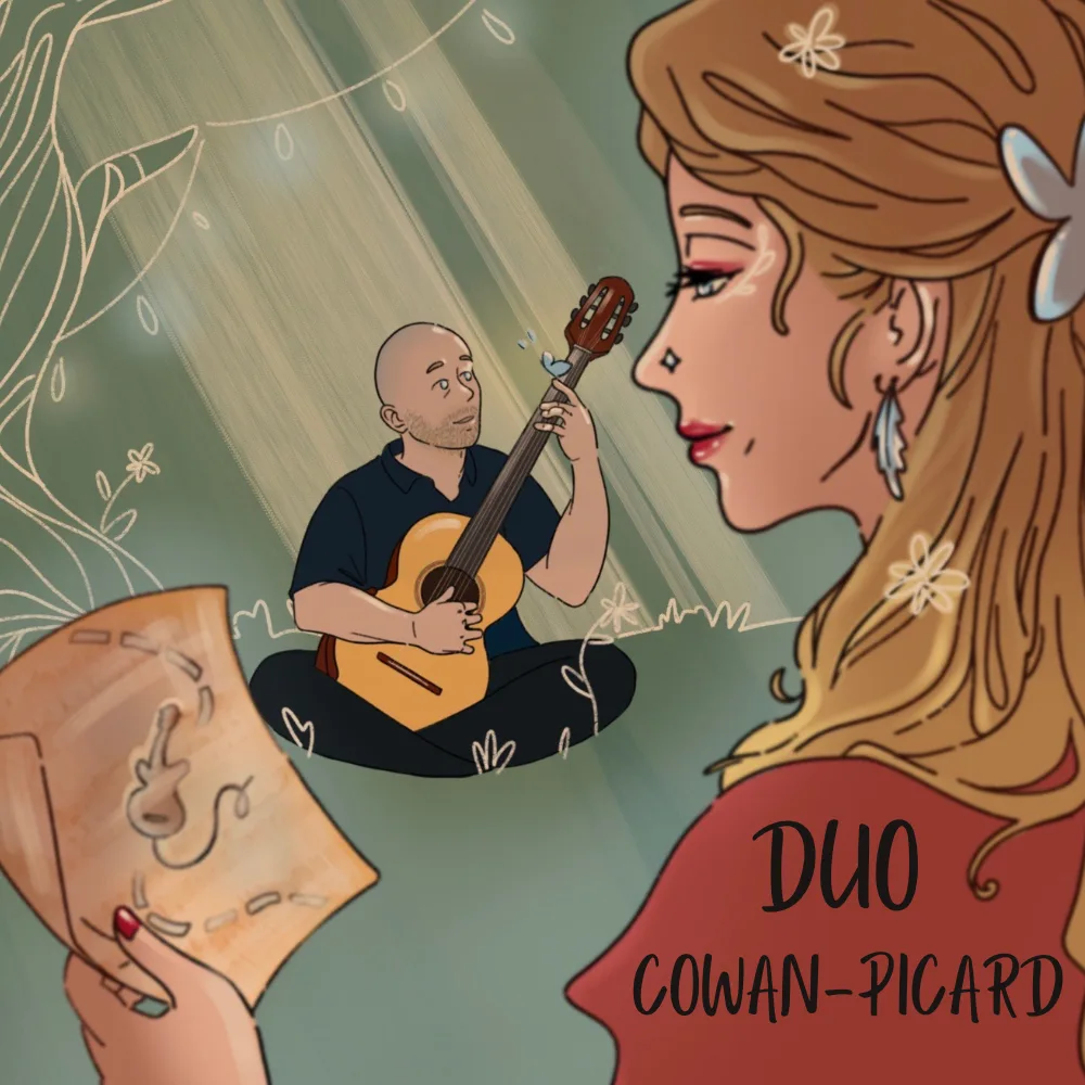 Rencontre - Duo Cowan-Picard : Hélène Picard (mezzo-soprano) et Steve Cowan (guitare)