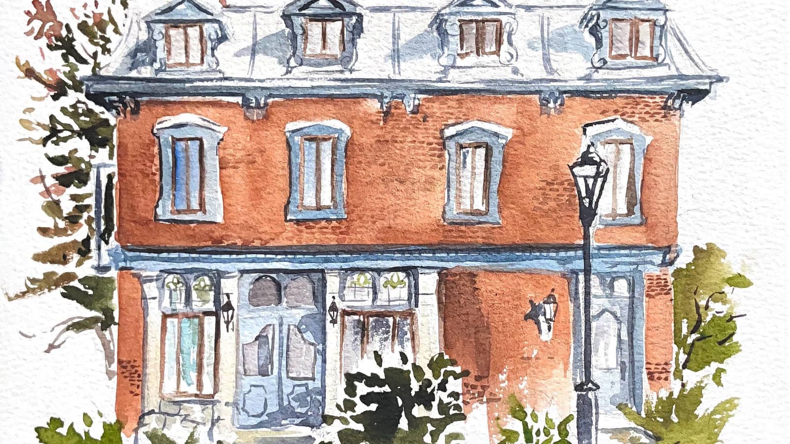 Empreintes citadines : atelier libre d'aquarelle