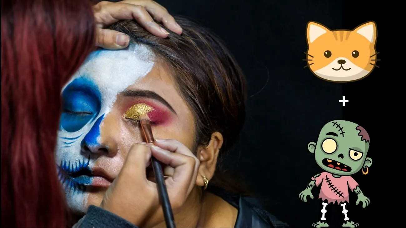 Atelier de maquillage d'Halloween : chat et zombie (9 à 15 ans)
