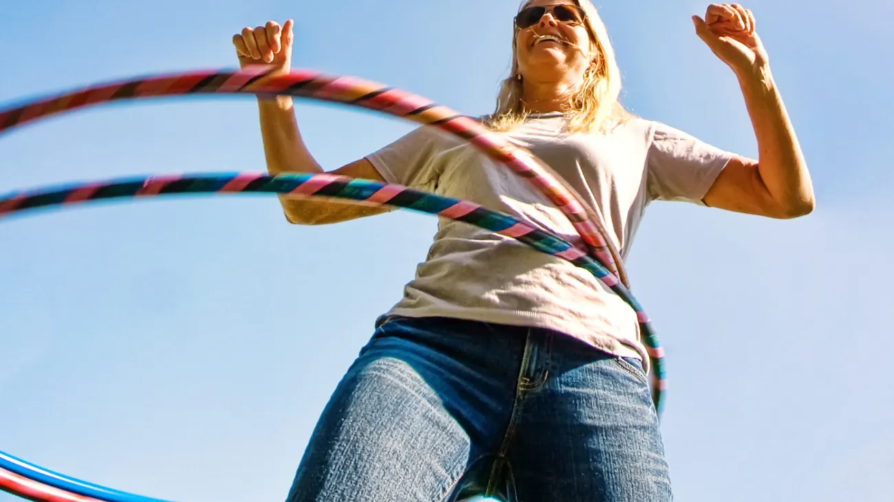 Mise en forme au cerceau