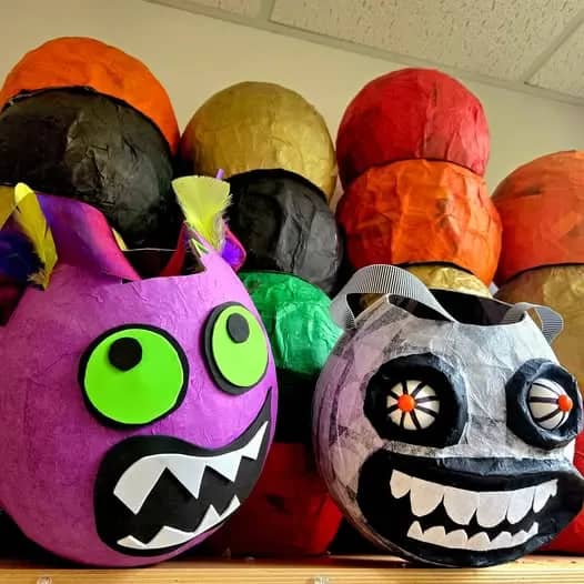 Fabrique ton panier d'Halloween