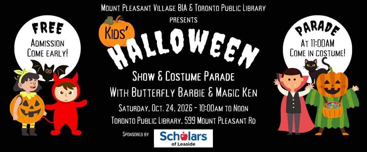 Kids' Halloween Show & Costume Parade - FREE!
