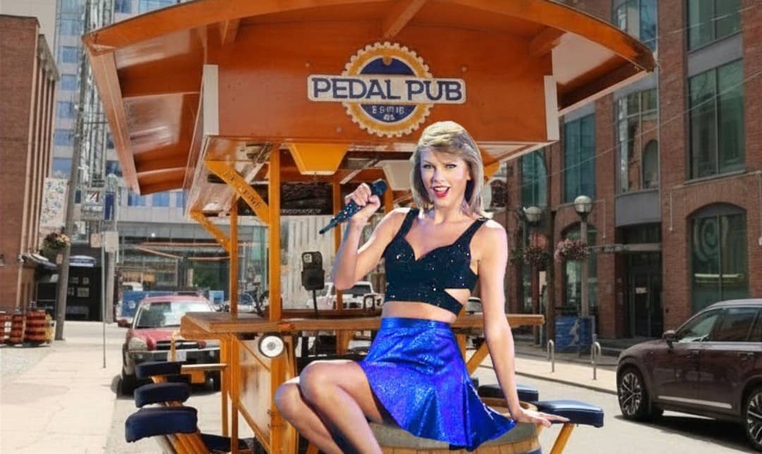 Taylor Swift: Pedal Pub Edition