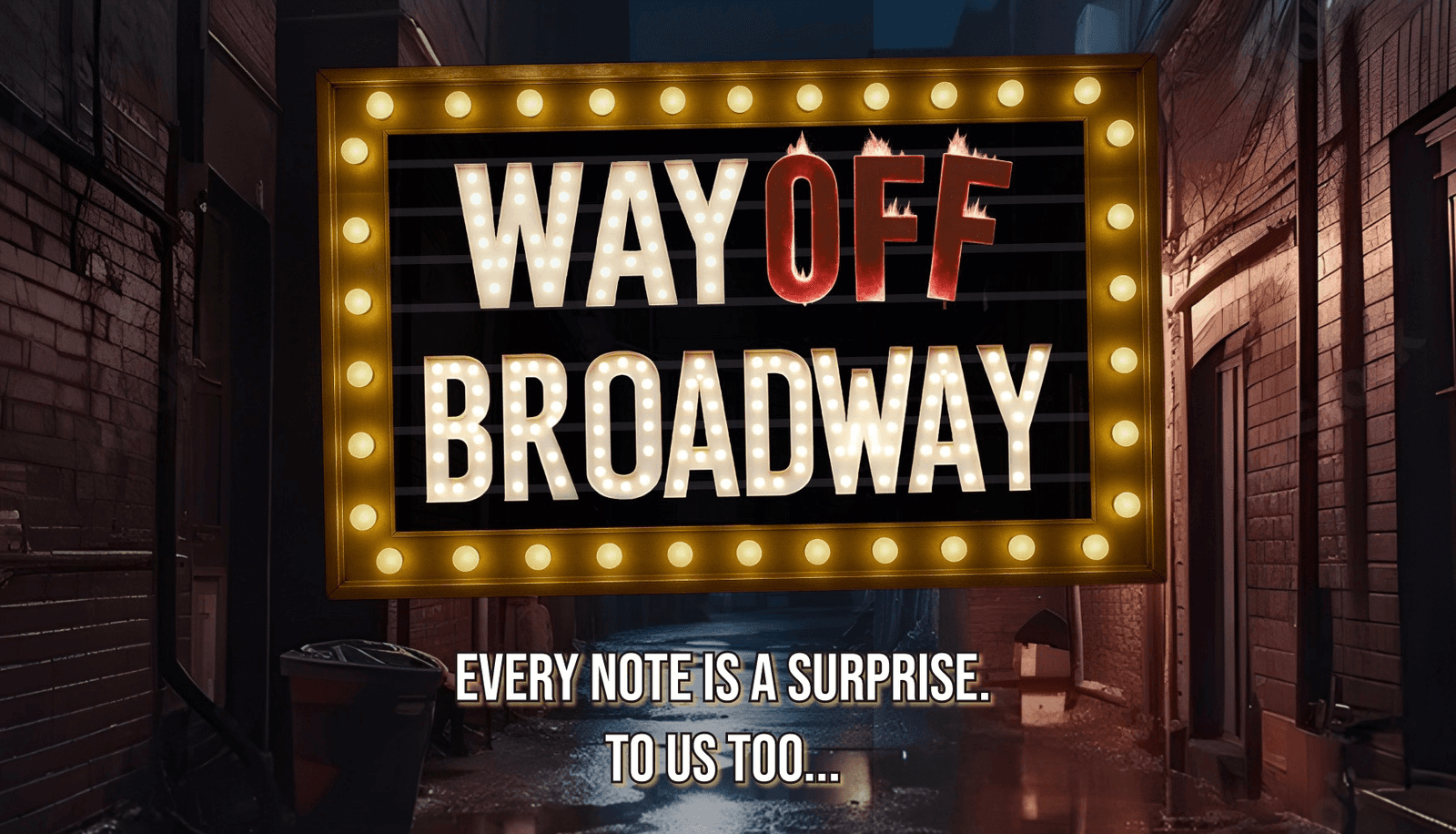 WAY Off Broadway!