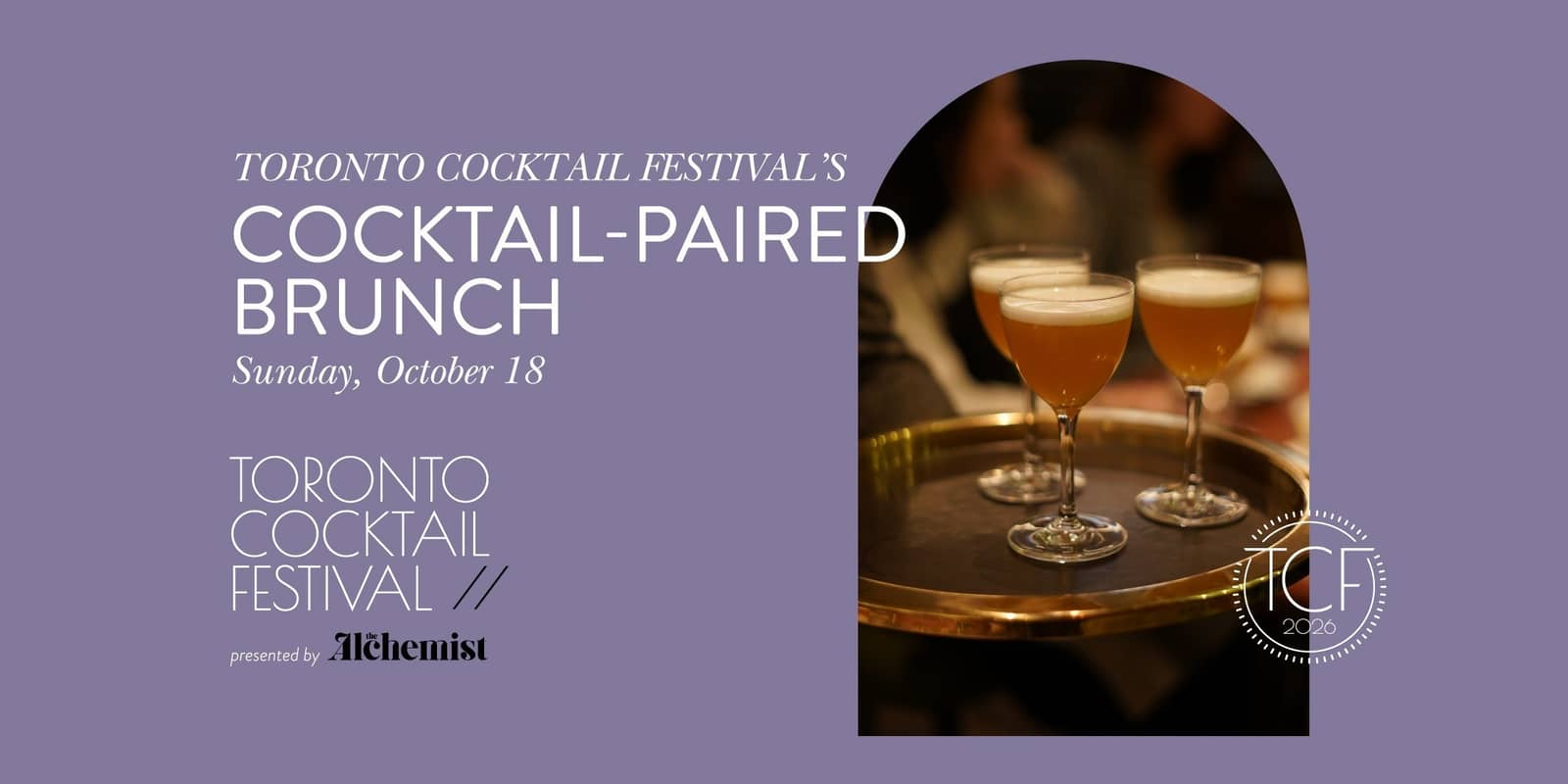 Toronto Cocktail Festival's Cocktail-Paired Brunch