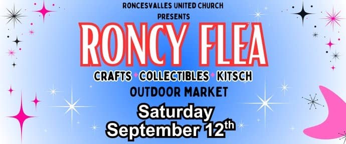 Roncy Flea-September Edition