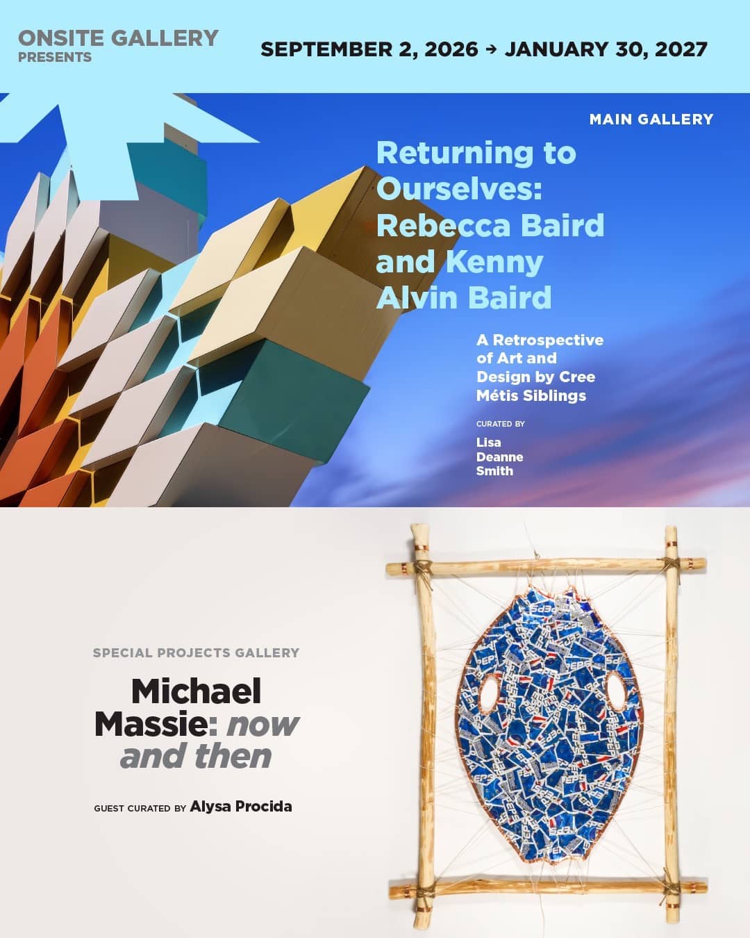 Fall 2026 Exhibitions at Onsite Gallery