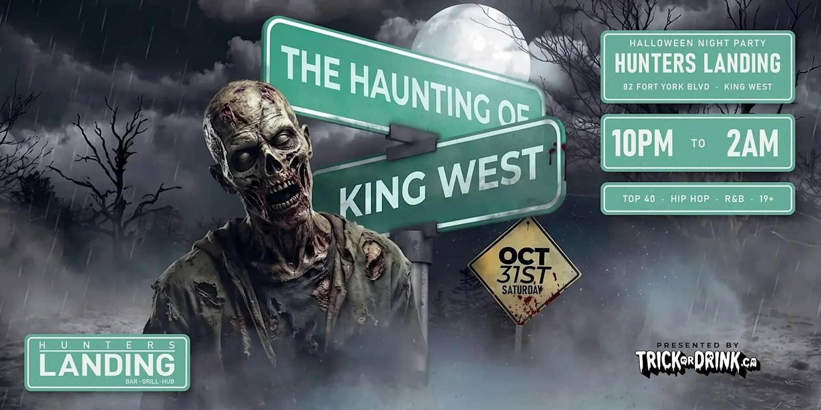 The Haunting of King West | Toronto Halloween Party 2026 | Sat