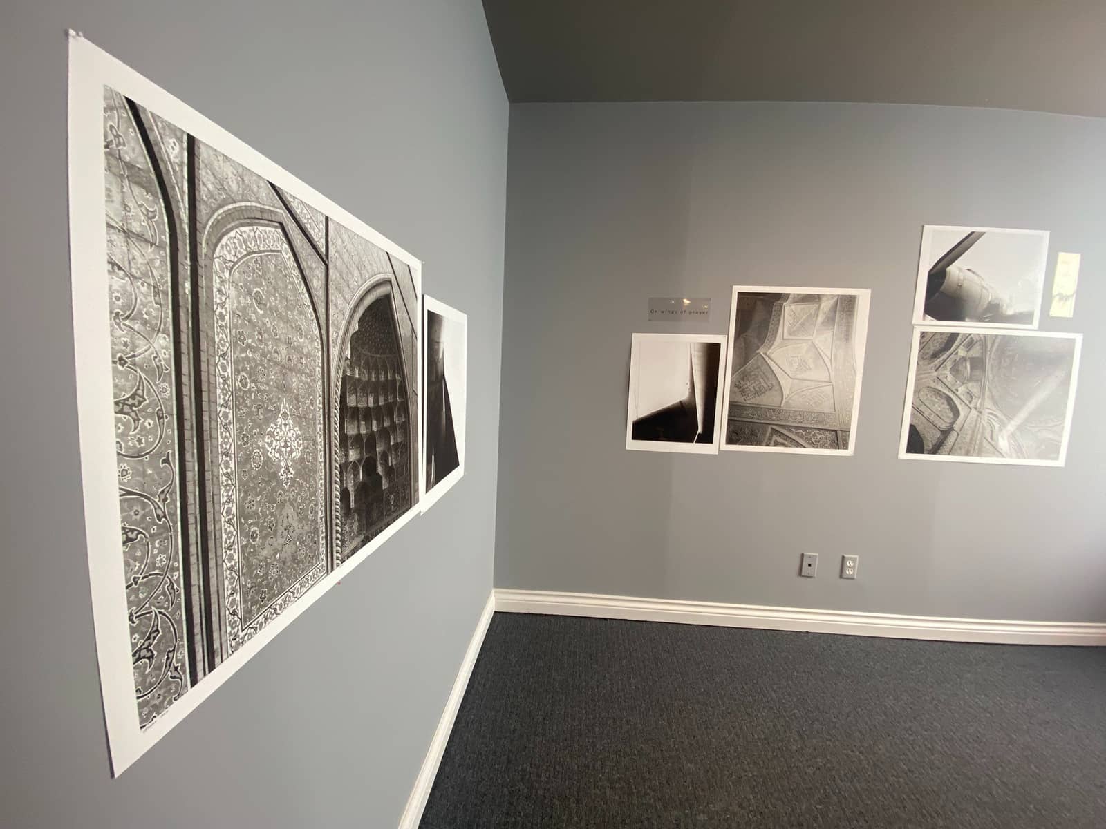 "on wings and prayer” - black & white photos by Sim Posen