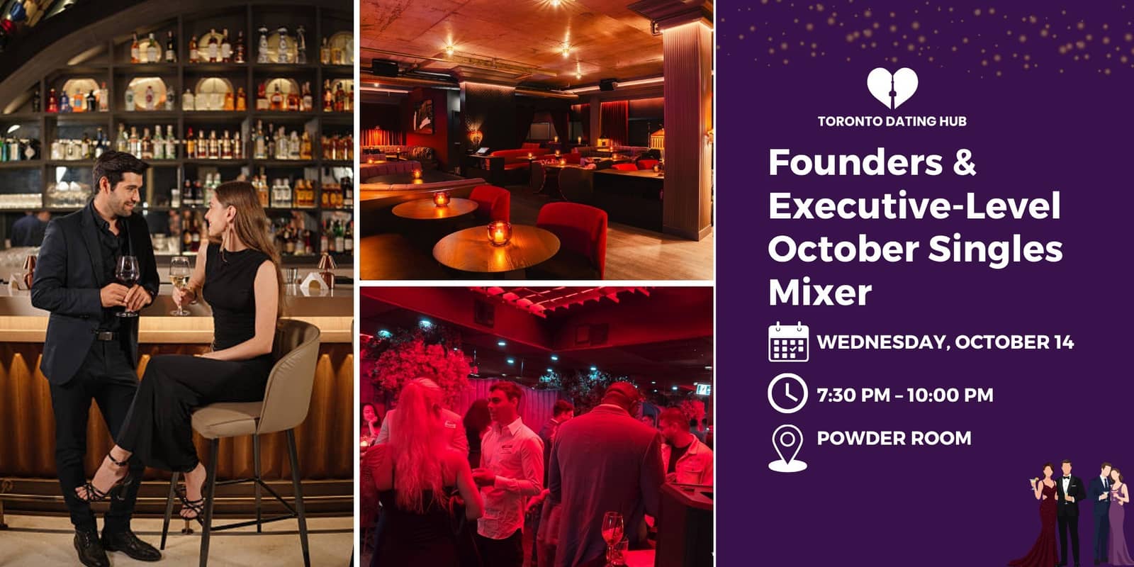 ๐ Founders & Executive-Level October Singles Mixer