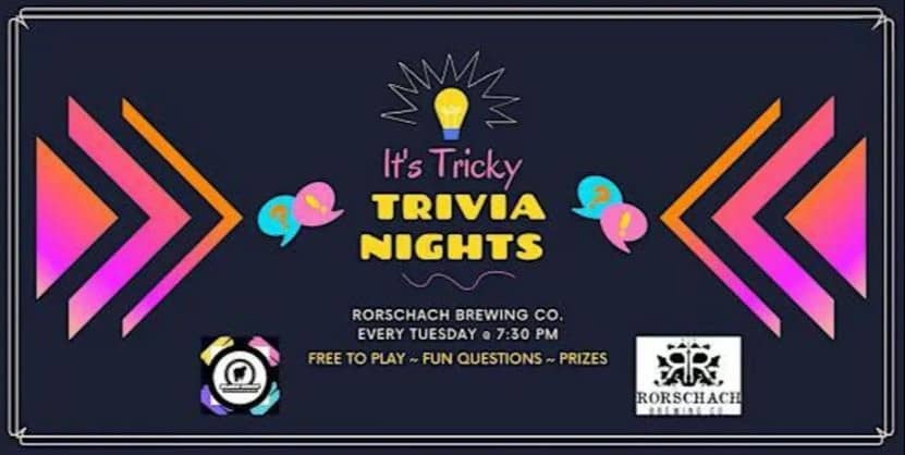 TRIVIA NIGHT AT RORSCHACH BREWERY