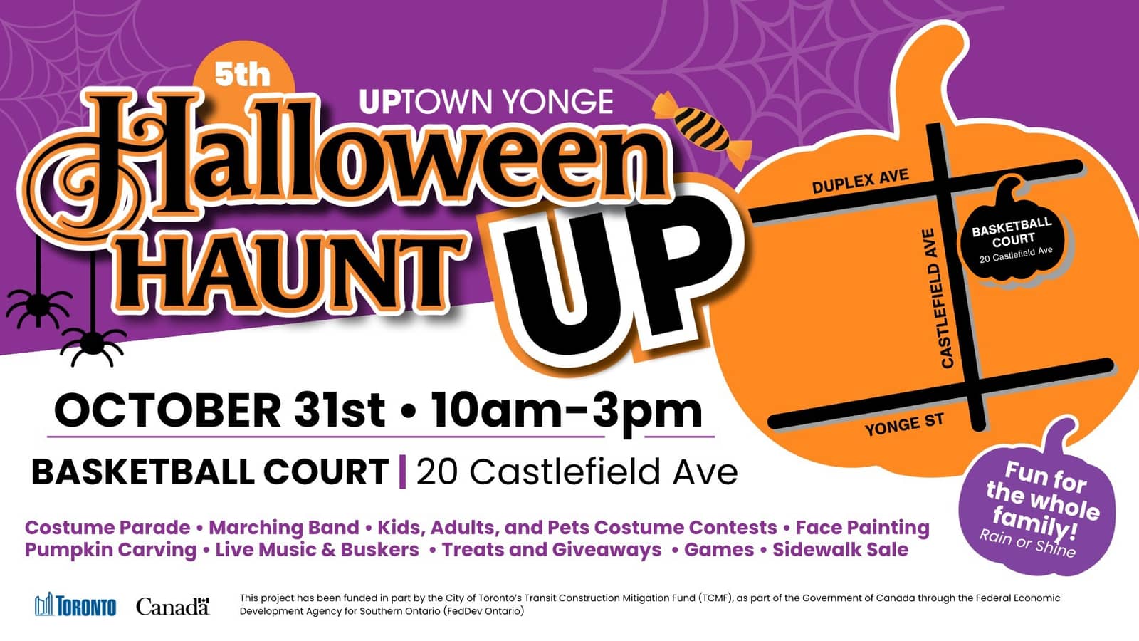 Halloween HauntUP 2026 at UPtown Yonge BIA!