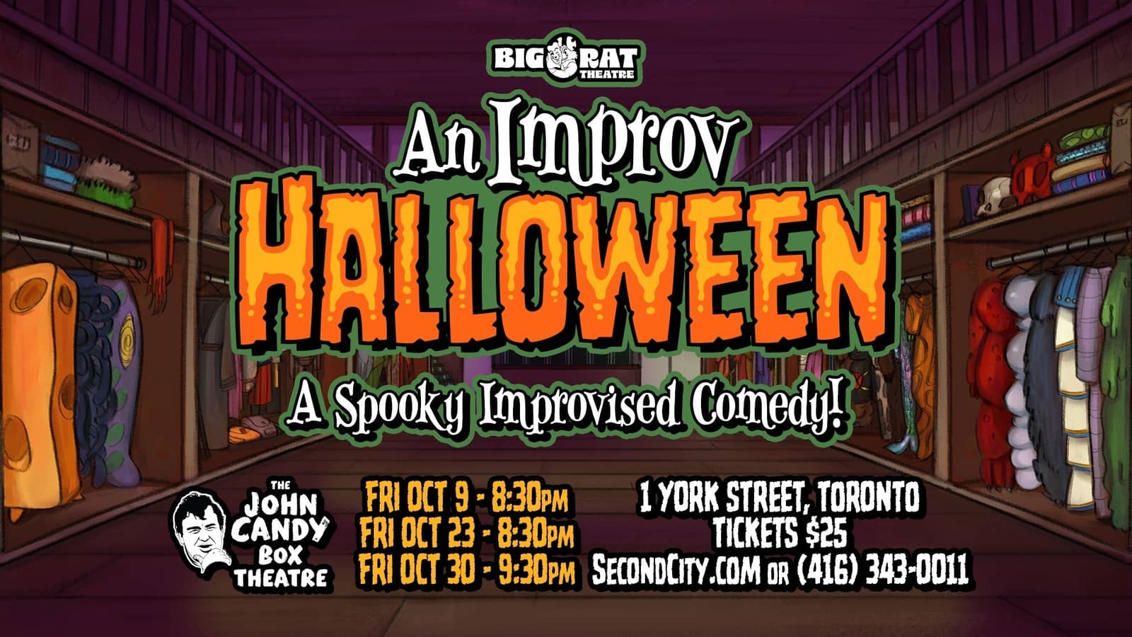 An Improv Halloween - A Spooky Improvised Comedy!