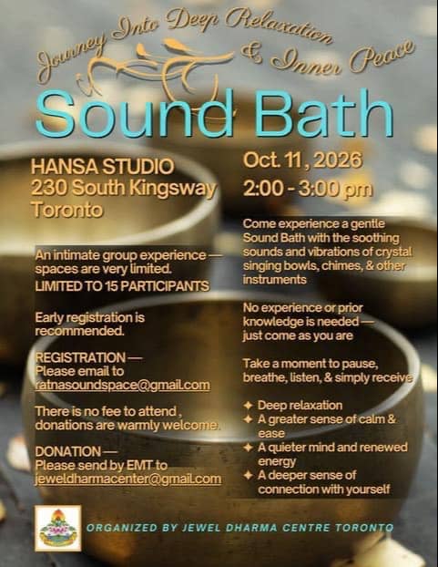 Sound Bath- The Journey Into Deep Relaxation & Inner Peace