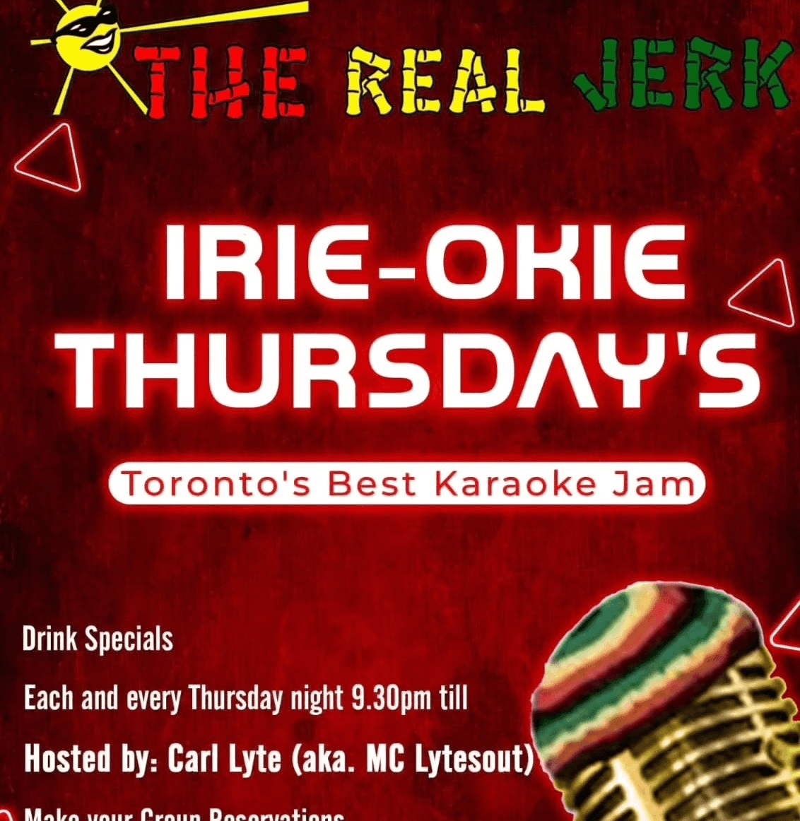 IRIE-OKIE Thursday's - Hosted by MC Lytesout