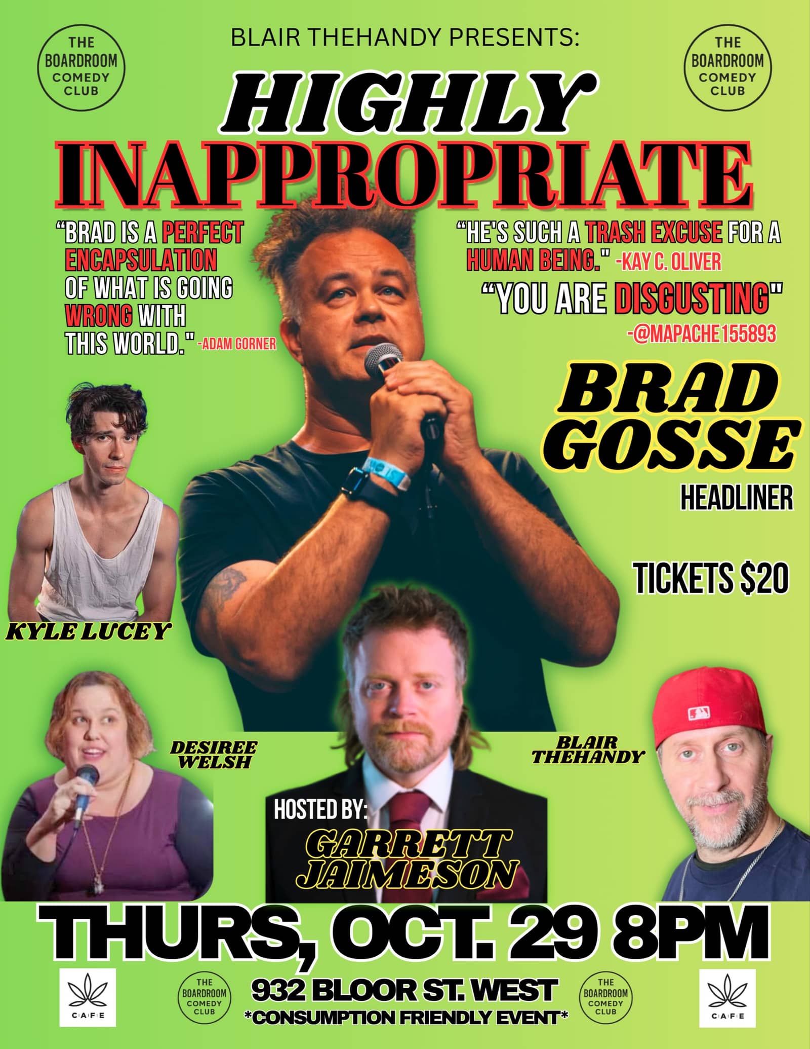 Blair TheHandy Presents: Highly Inappropriate