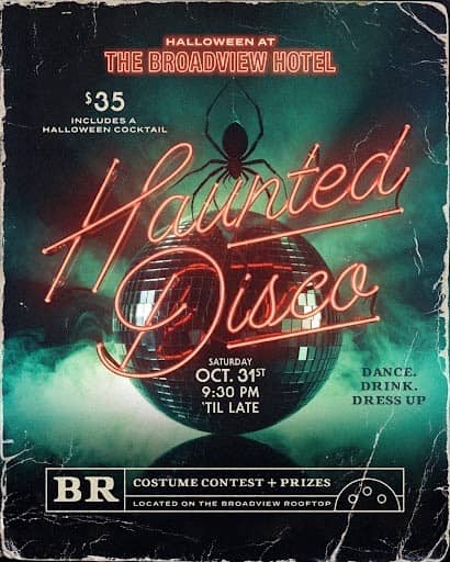 Haunted Disco at The Broadview Rooftop