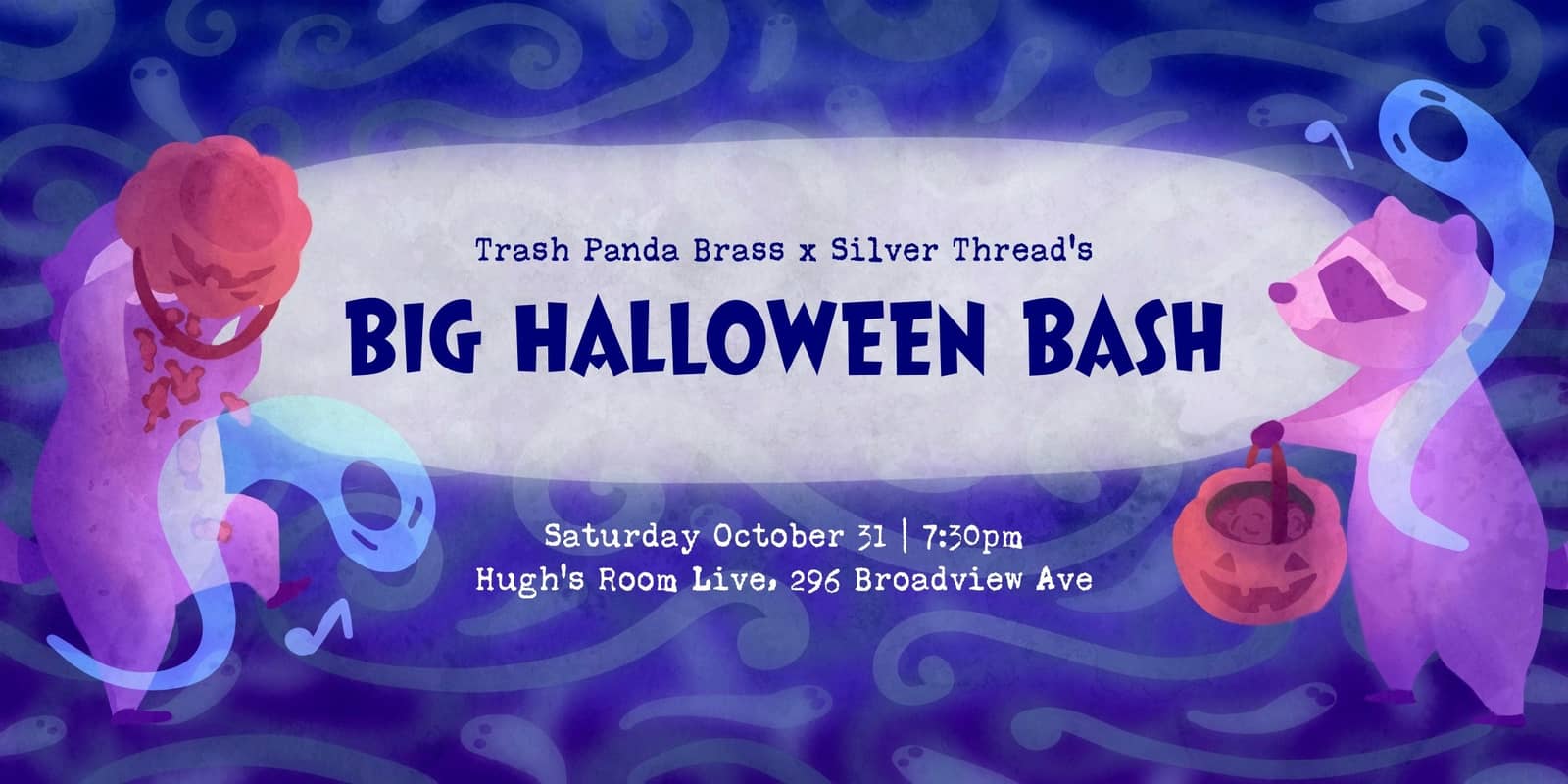 Trash Panda Brass x Silver Thread's Big Halloween Bash