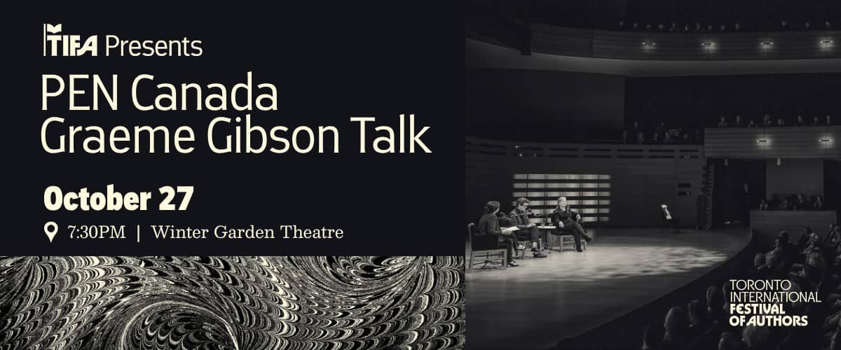TIFA Presents PEN Canada Graeme Gibson Talk 2026