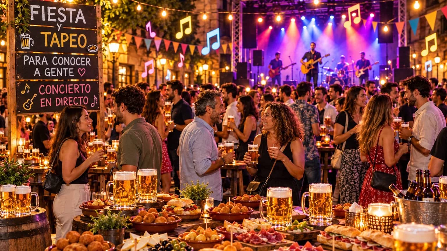 FIESTA EN BAR TASTE ME + CONCIERTO