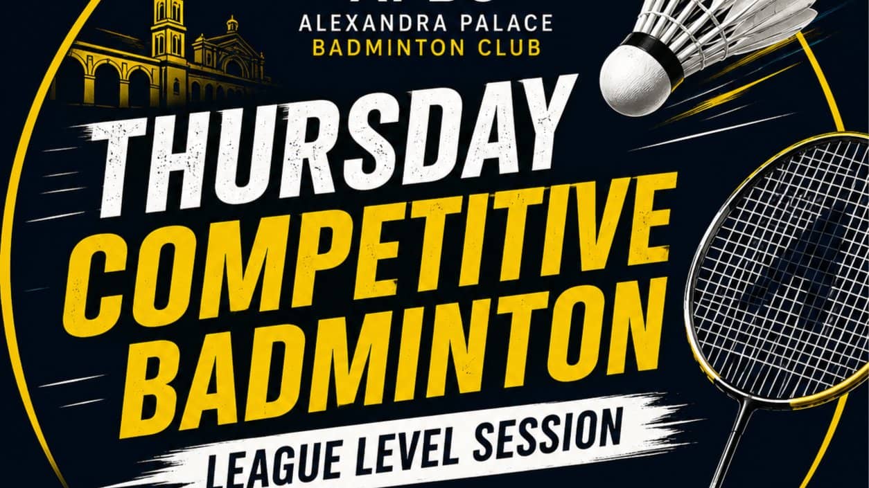 Thursday Advance Badminton 7:30-10pm - League Standard @ Sobell Leisure Centre