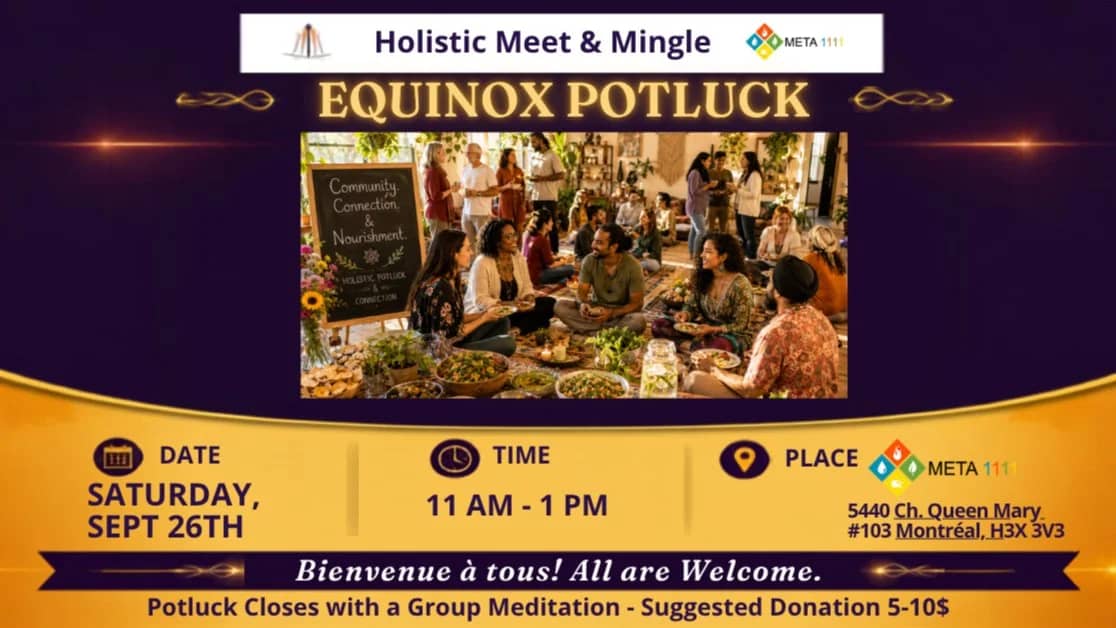 Equinox Holistic Potluck Luncheon