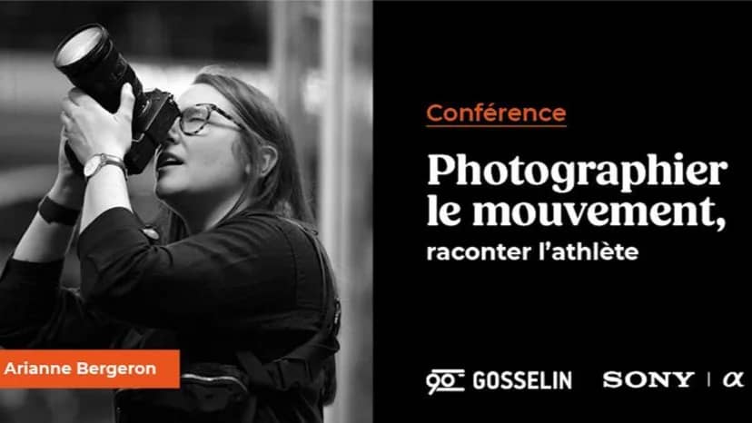 Conférence | Photographier le mouvement, raconter l’athlète