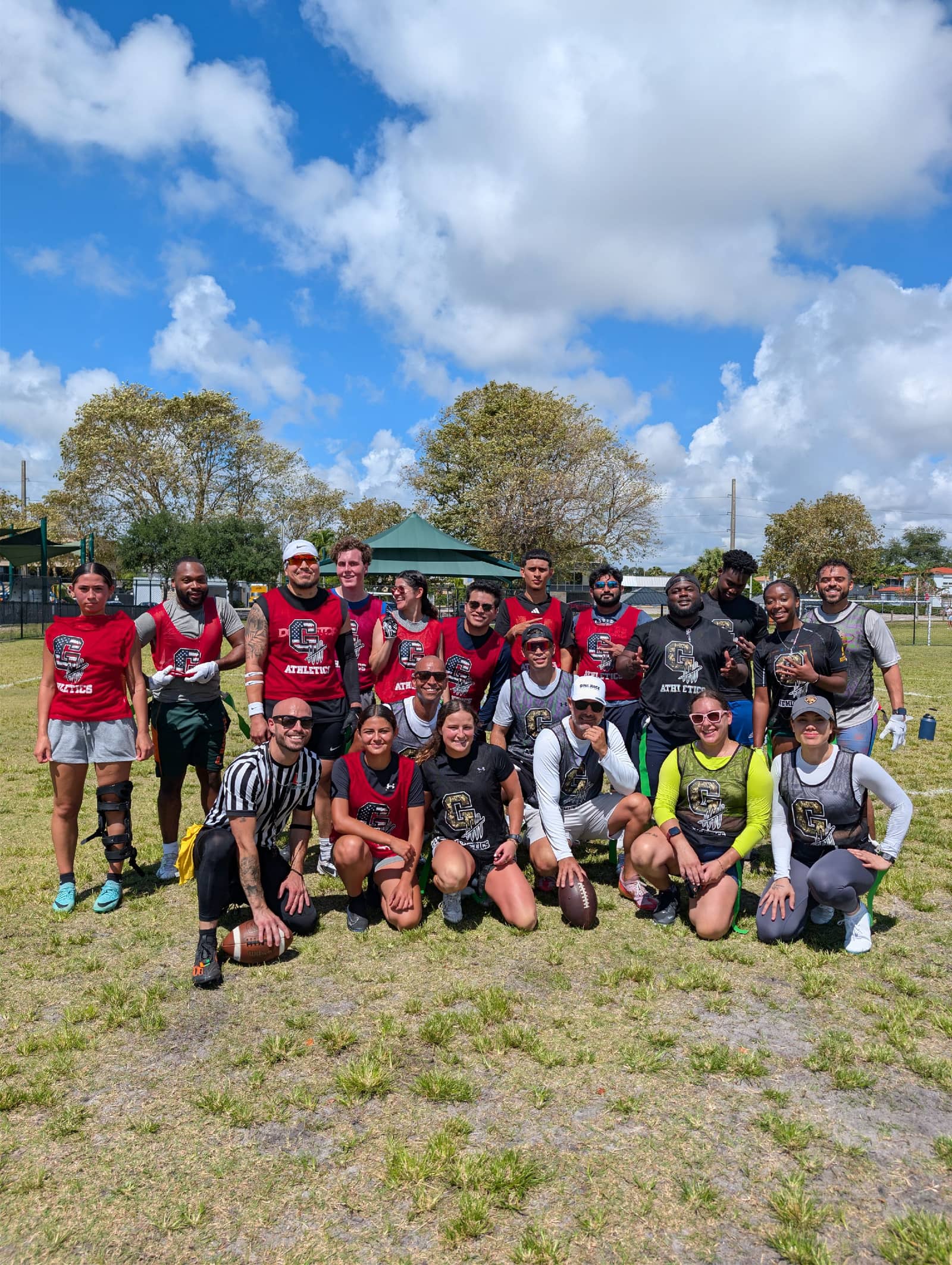 Flag football at Douglas Park 🏈