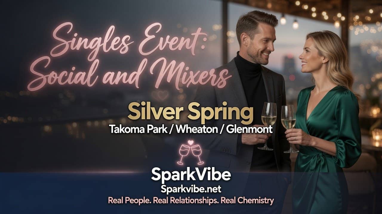 Singles Event 30β49 in Silver Spring, MD / Takoma Park / Wheaton / Glenmont