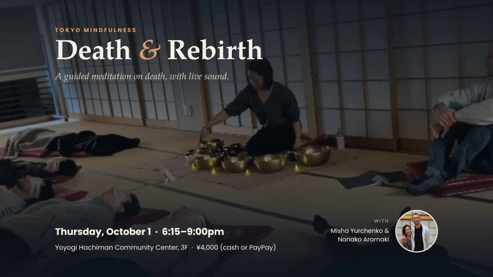 Death and Rebirth Sound Bath & Guided Meditation
