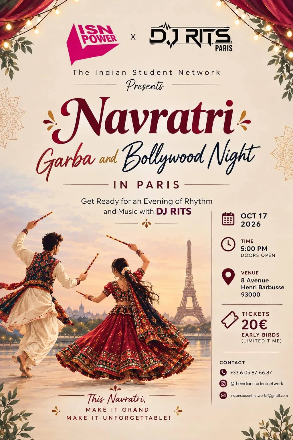 GARBA and DJ Night in Paris