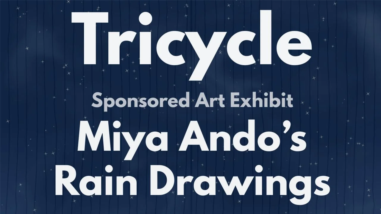 FYI: Tricycle - Rain Drawings Art Event at Sundaram Tagore Gallery