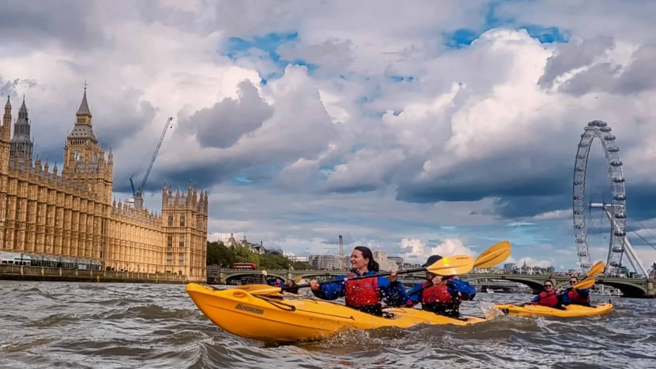 Let's Kayak The Thames! From Battersea to Greenwich (2 X SPOTS LEFT)